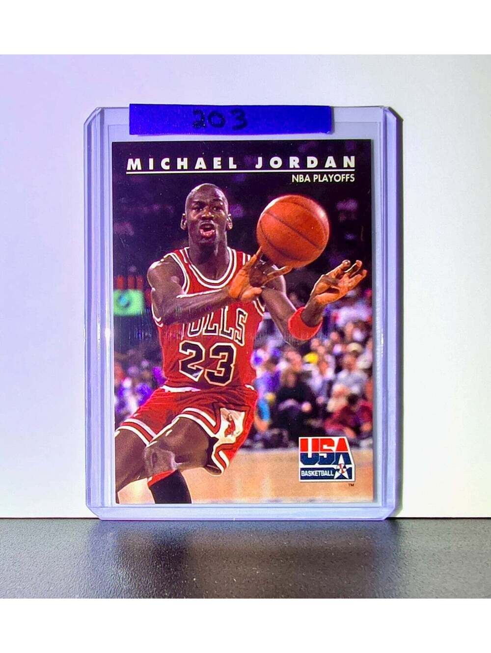 Michael Jordan 1992-93 Skybox USA Basketball #42 Basketball Card Chicago Bulls